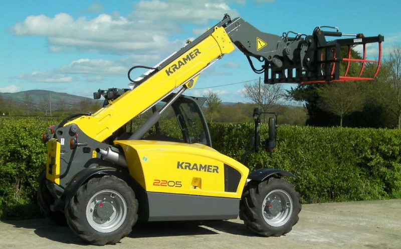 телескопические погрузчики Kramer